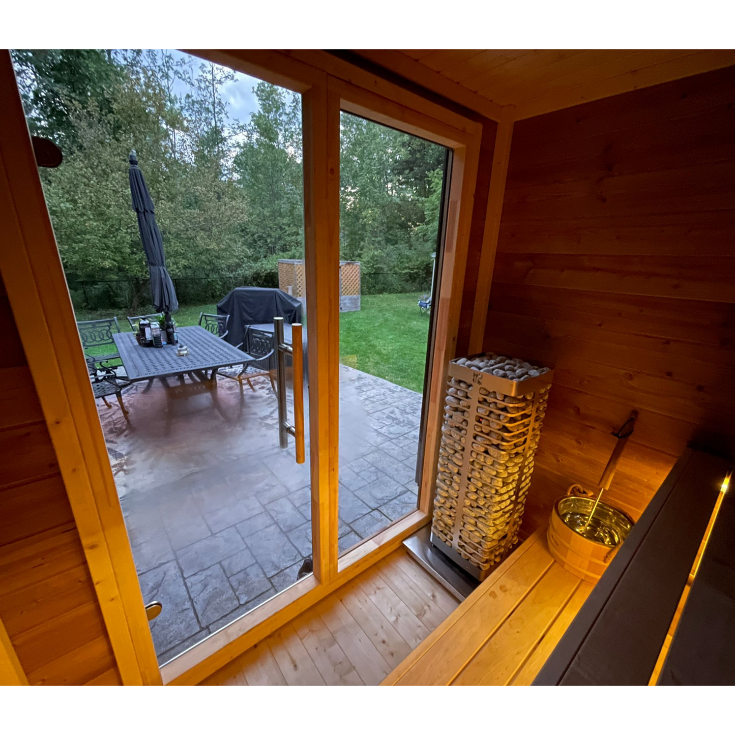 Leil® PATIO XXS Outdoor Sauna