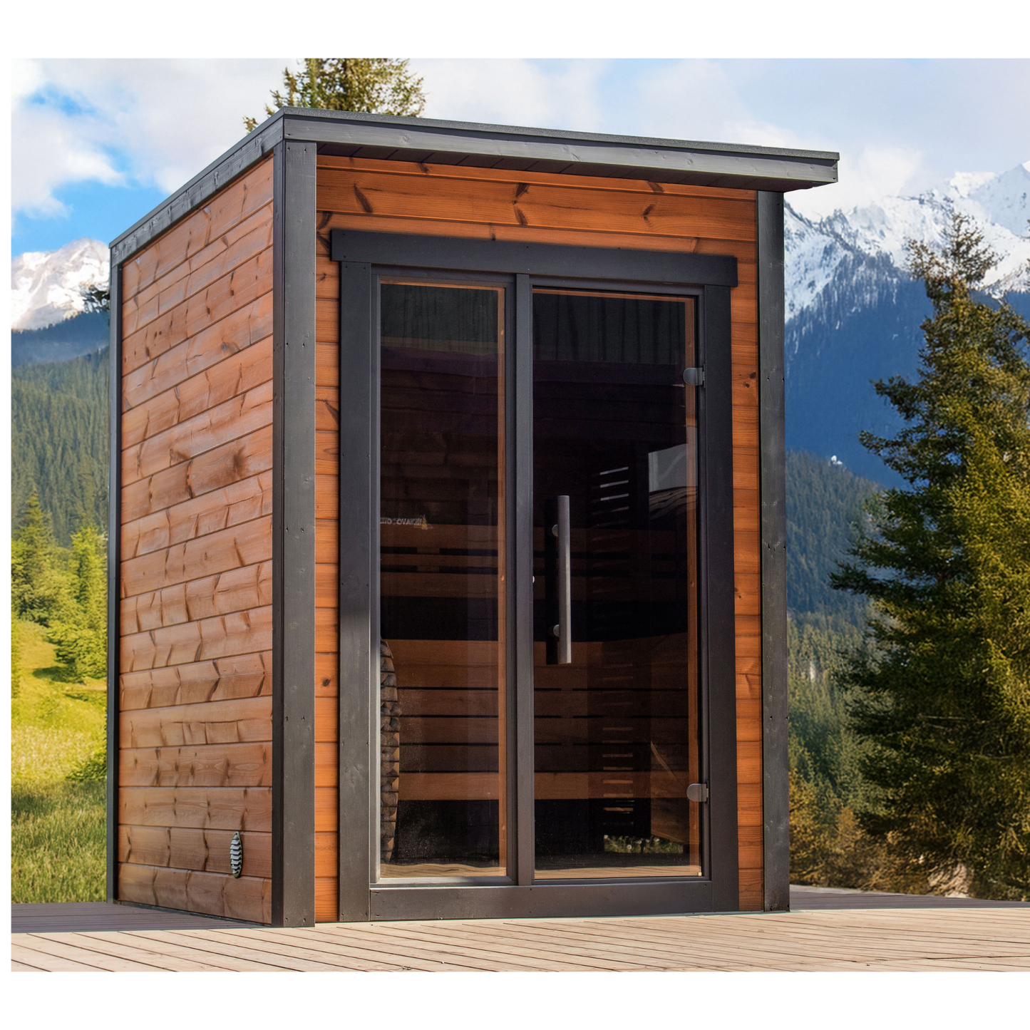 Leil® PATIO 3XS Outdoor Sauna