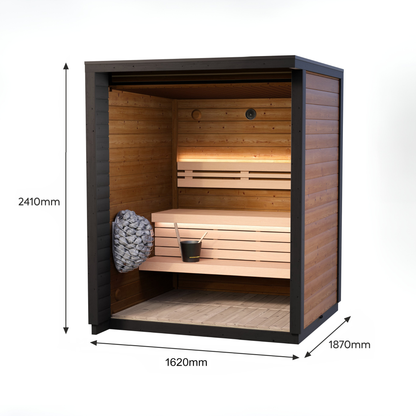 Leil® PATIO 3XS Outdoor Sauna