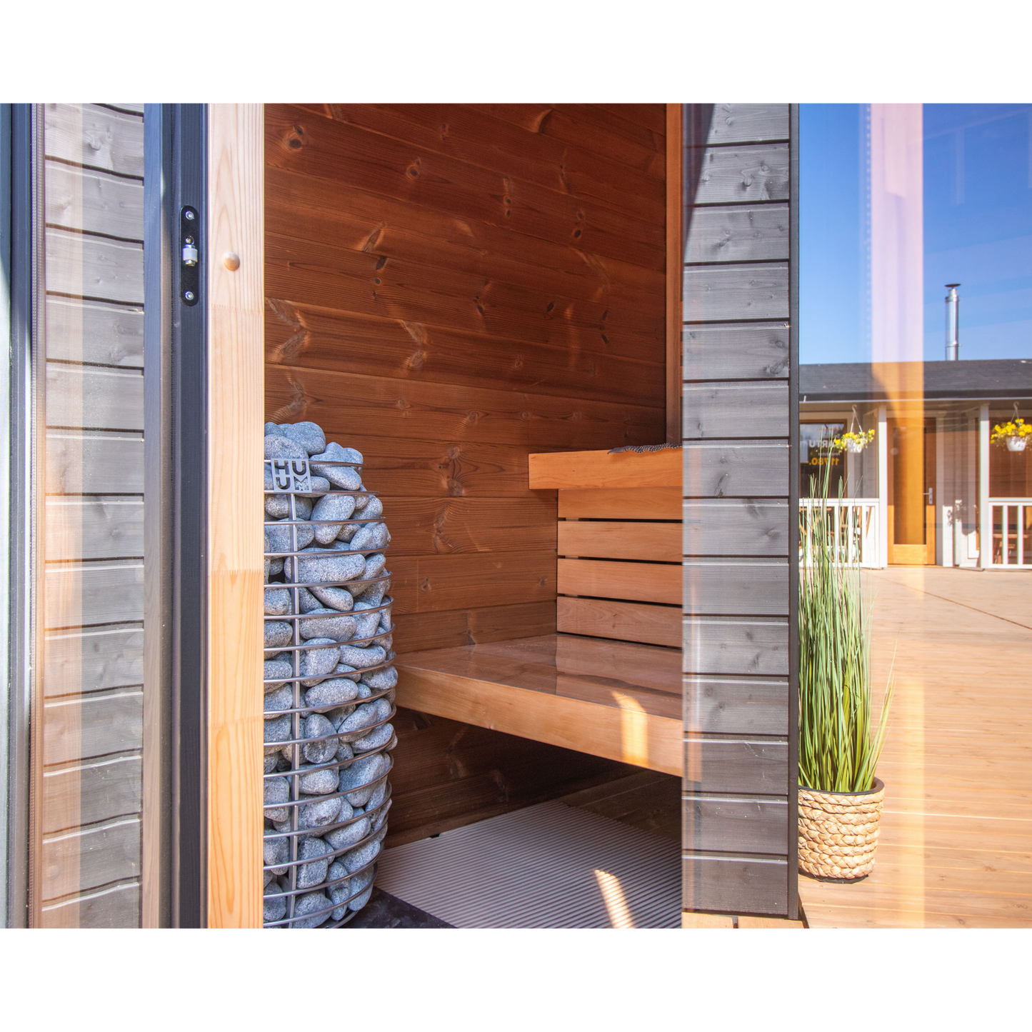 Leil® PATIO 3XS Outdoor Sauna