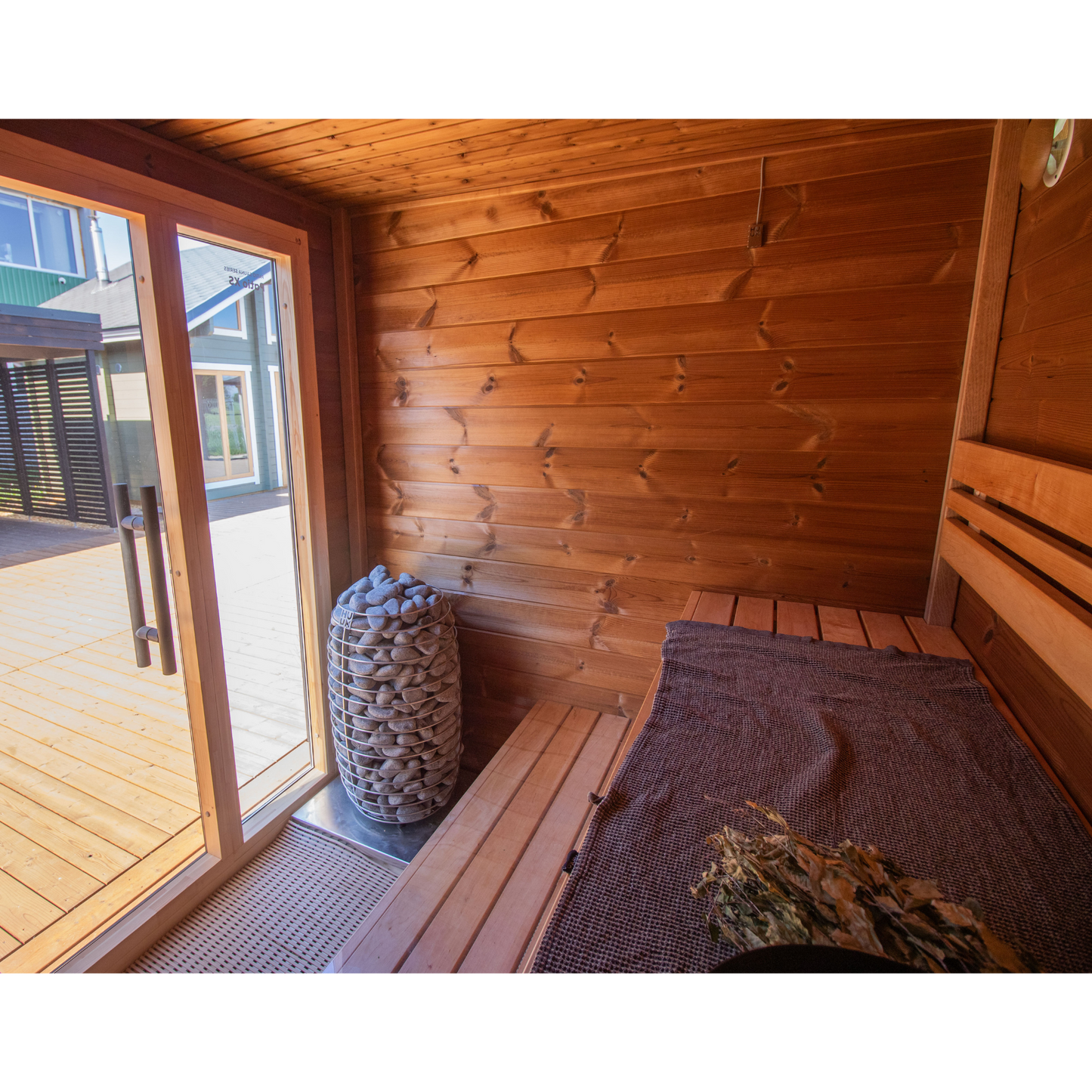 Leil® PATIO 3XS Outdoor Sauna
