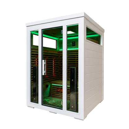Bella Deluxe 3 Person Outdoor Infrared Sauna