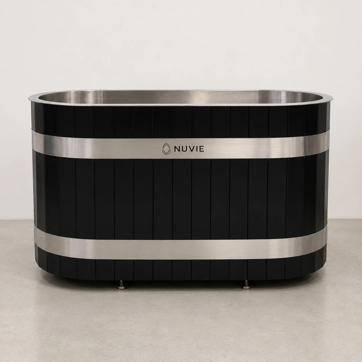 NUVIE Ember Pro – Commercial Ice Bath & Hot Tub (Black)