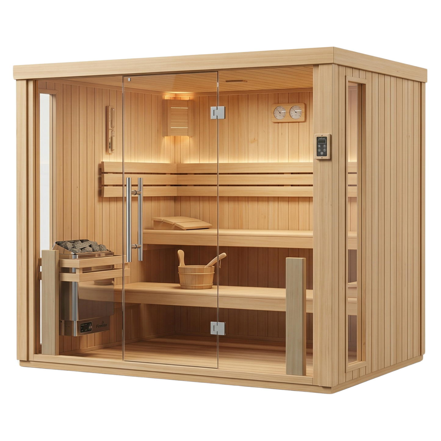 Nordhaven Elite 6-Person Traditional Steam Sauna