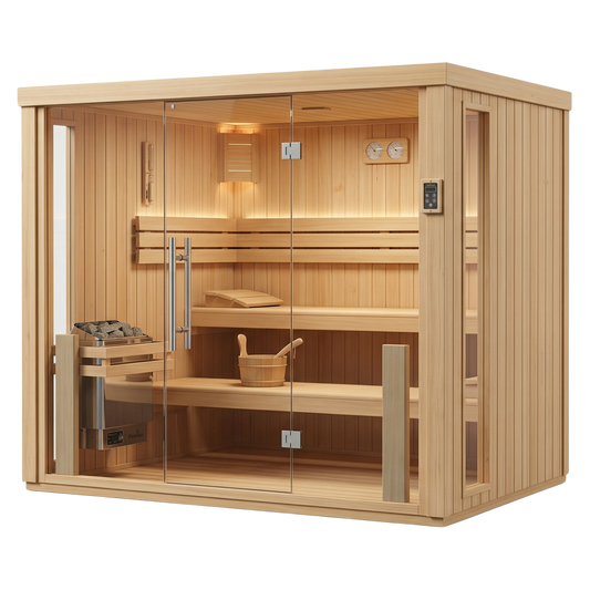 Nordhaven Elite 6-Person Traditional Steam Sauna
