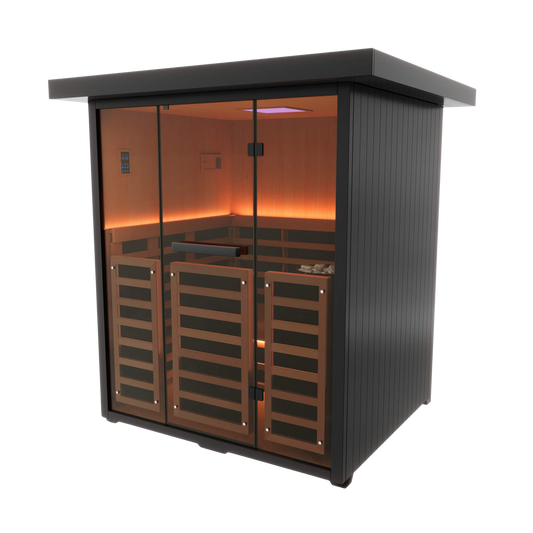 NUVIE Element Hybrid Cabin Sauna