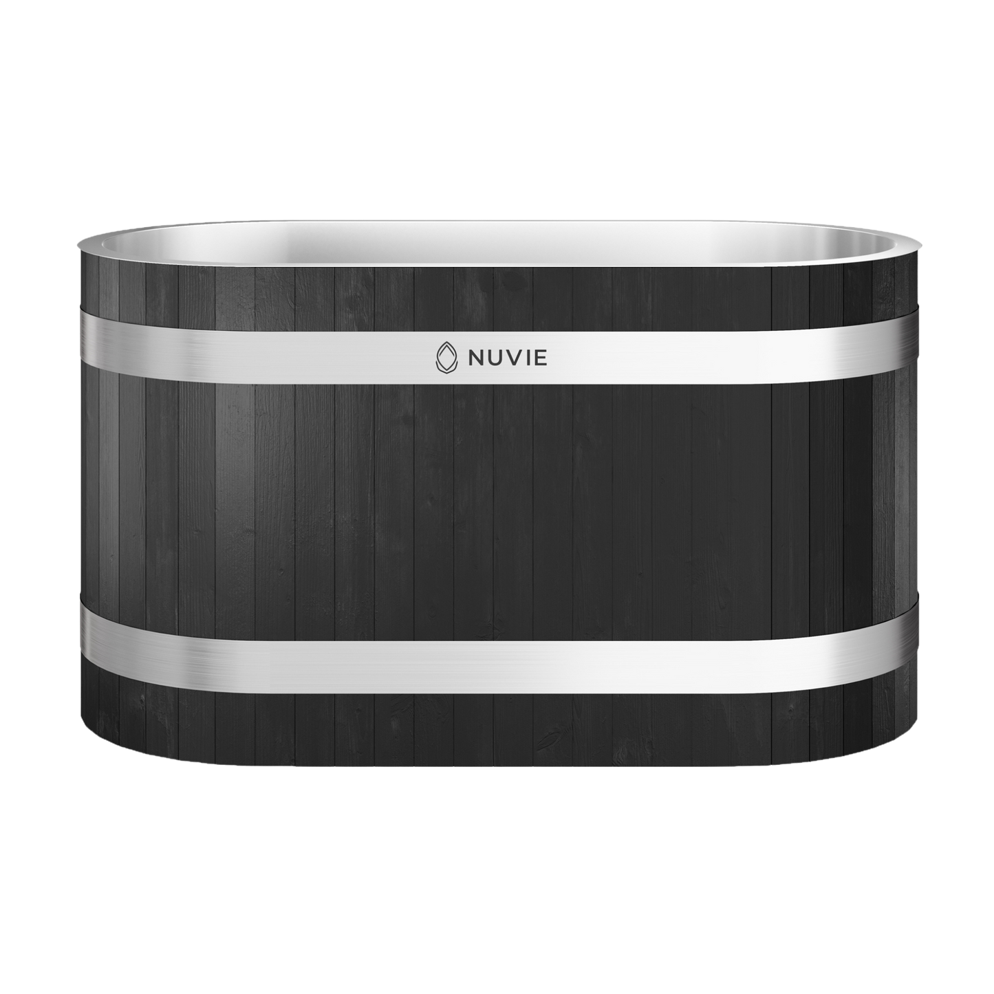 NUVIE Ember Ice Bath & Hot Tub (Black)