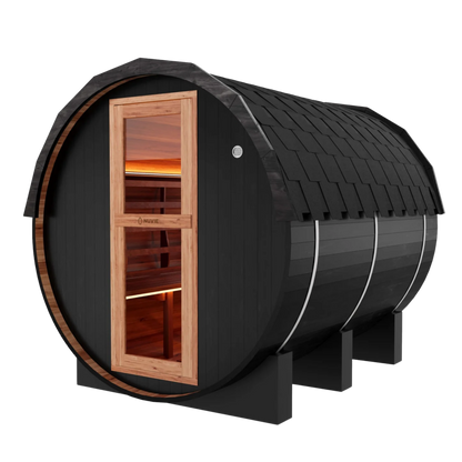 NUVIE Pure Traditional Barrel Sauna