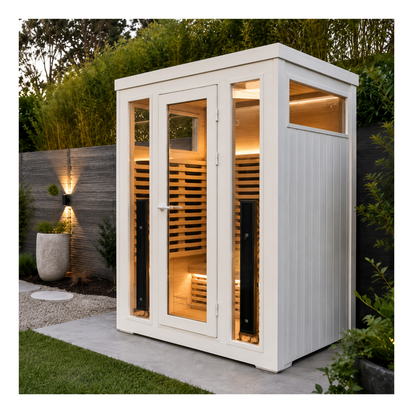 Bella Deluxe 3 Person Outdoor Infrared Sauna