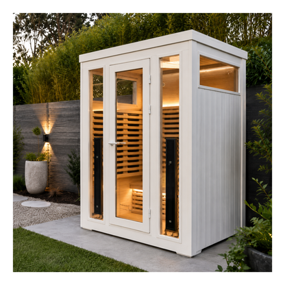 Bella Deluxe 3 Person Outdoor Infrared Sauna