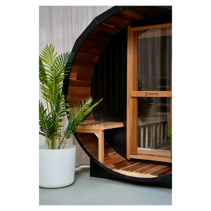 NUVIE Fusion Hybrid Barrel Sauna