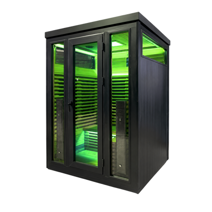 Bella Deluxe 3 Person Outdoor Infrared Sauna