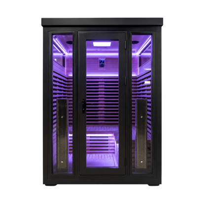 Bella Deluxe 3 Person Outdoor Infrared Sauna