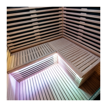Bella Deluxe 3 Person Outdoor Infrared Sauna