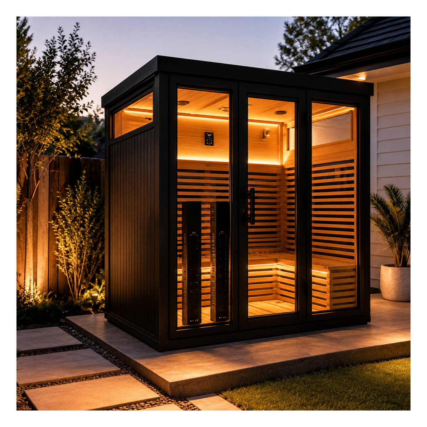 Bella Deluxe 5 Person Outdoor Infrared Sauna