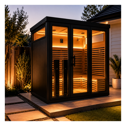 Bella Deluxe 5 Person Outdoor Infrared Sauna