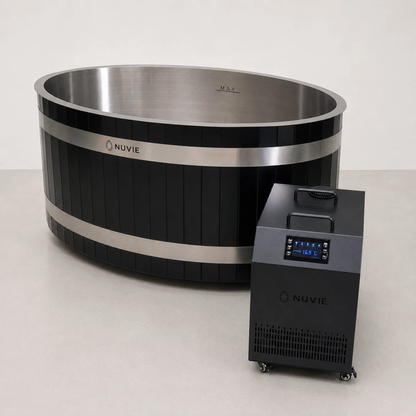 NUVIE Ember Dual Pro Ice Bath & Hot Tub