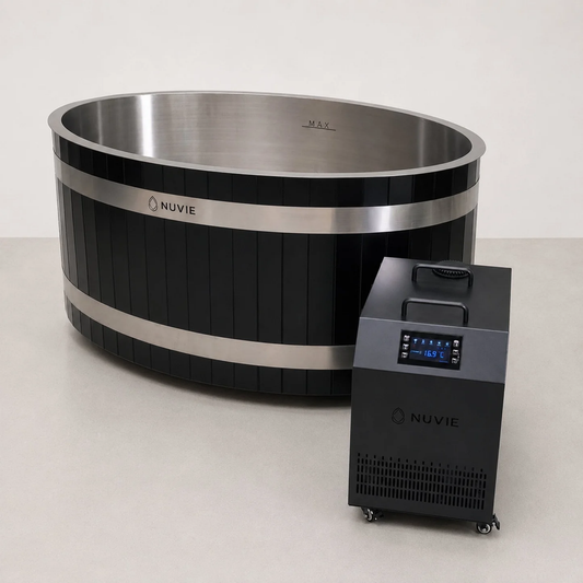 NUVIE Ember Dual Pro Ice Bath & Hot Tub
