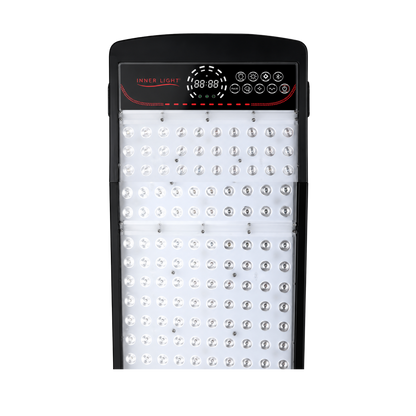 Red Light Panel for Sauna including low stand