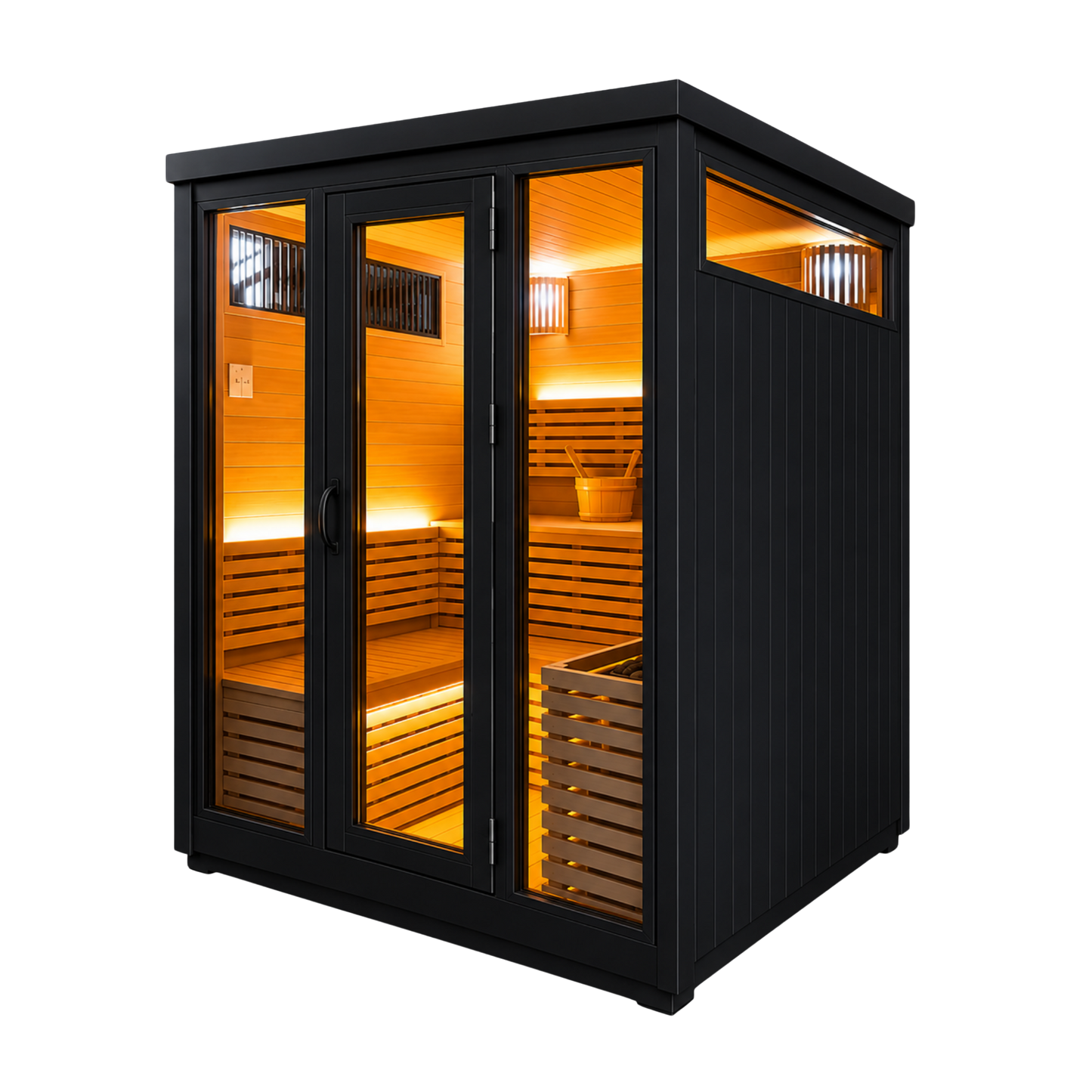 Demfin 6 Person Traditional Outdoor Sauna