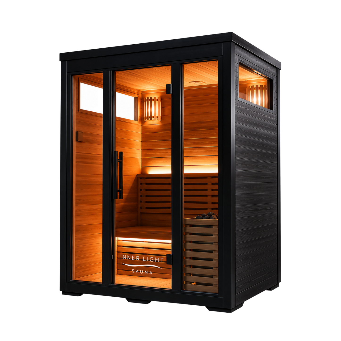 Demfin 3 Person Traditional Outdoor Sauna