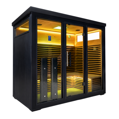 Bella Deluxe 5 Person Outdoor Infrared Sauna