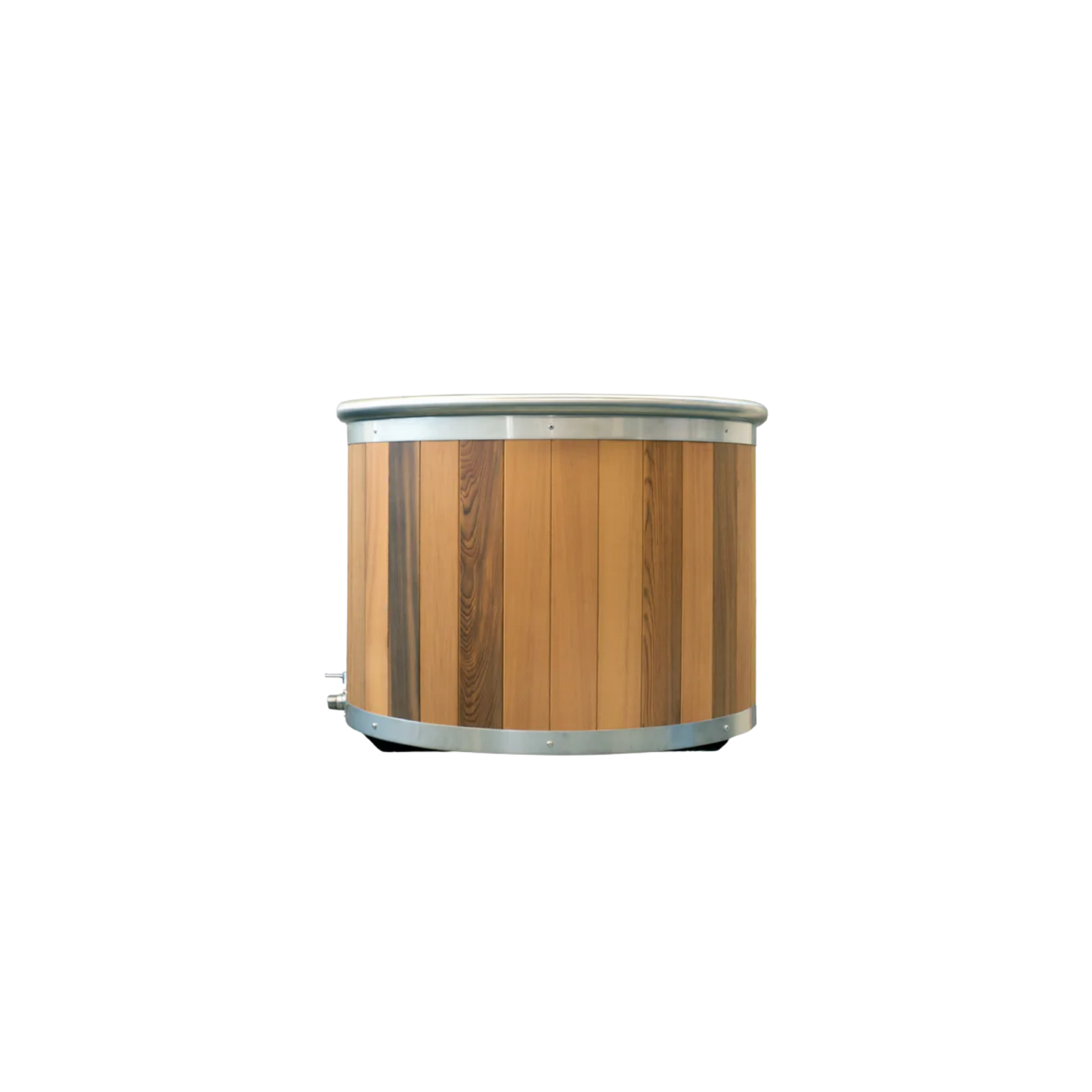 iSteel All-In-One Stainless Steel & Cedar Cold Plunge