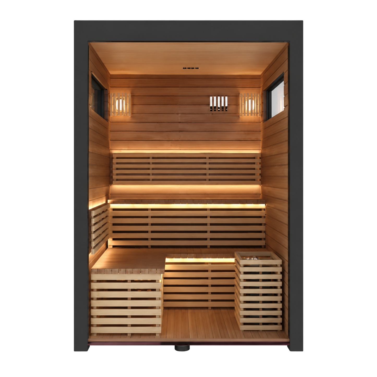 Demfin 5 Person Traditional Outdoor Sauna