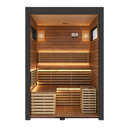 Demfin 5 Person Traditional Outdoor Sauna