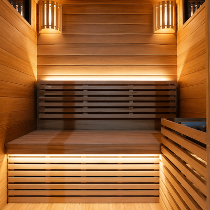 Demfin 3 Person Traditional Outdoor Sauna