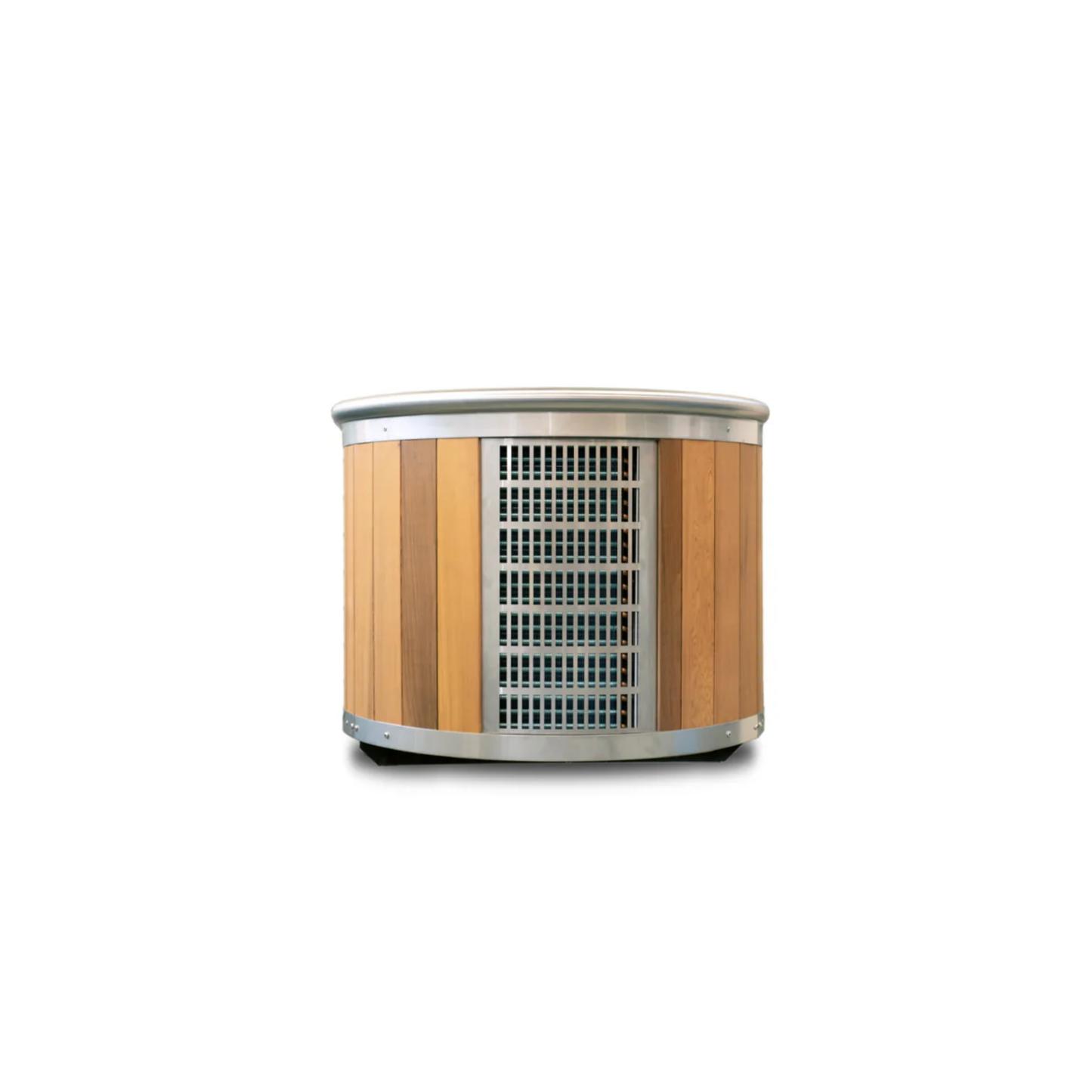 iSteel All-In-One Stainless Steel & Cedar Cold Plunge
