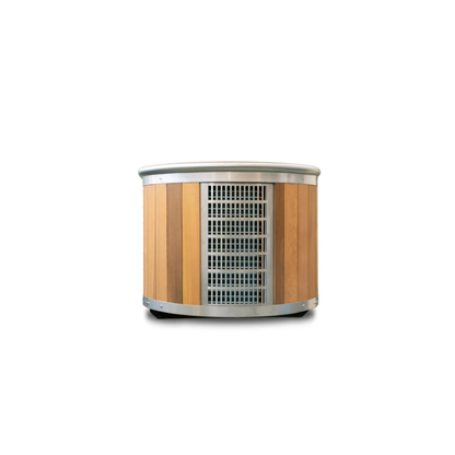 iSteel All-In-One Stainless Steel & Cedar Cold Plunge