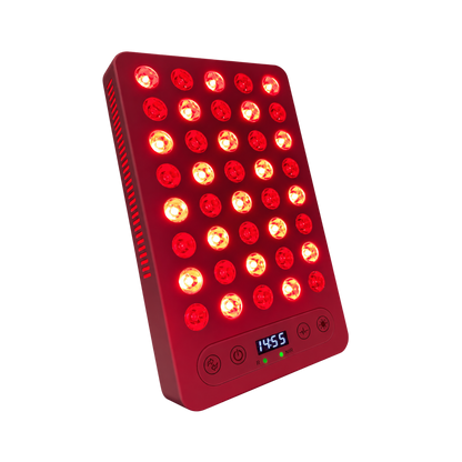 Wellness and Sauna Care Kit with Red Light Mini