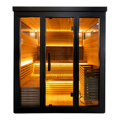 Demfin 6 Person Traditional Outdoor Sauna