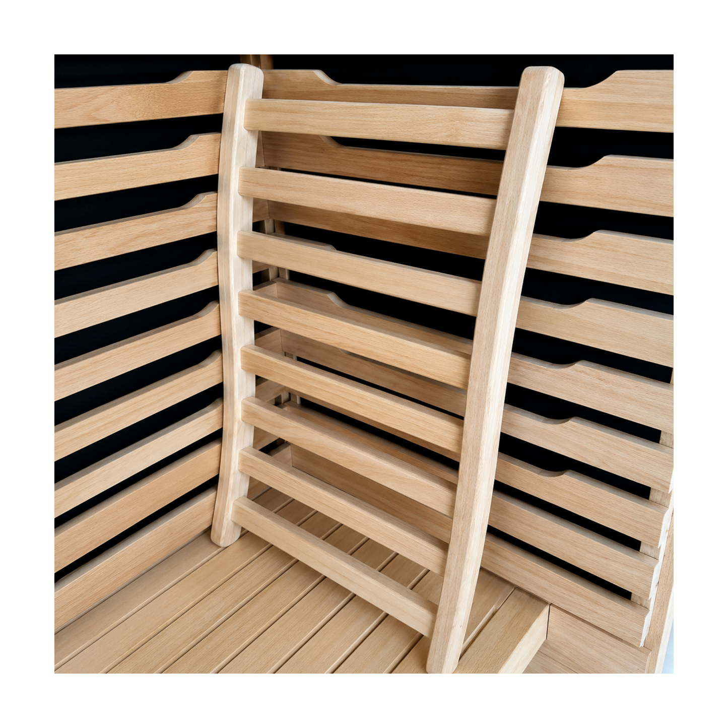 Wooden Sauna Back Rest