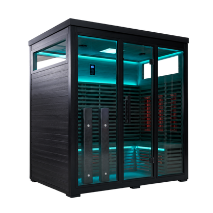 Bella Deluxe 5 Person Outdoor Infrared Sauna