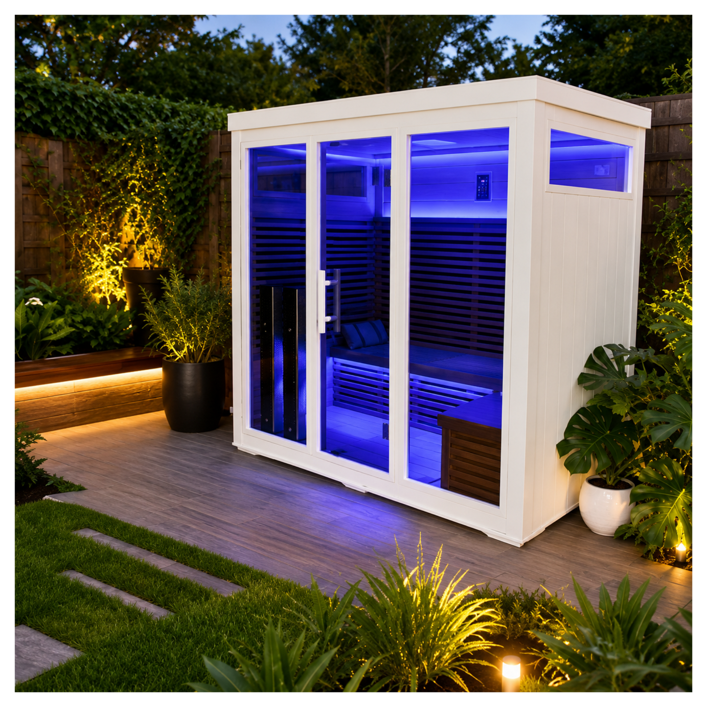 Bella Deluxe 5 Person Outdoor Infrared Sauna