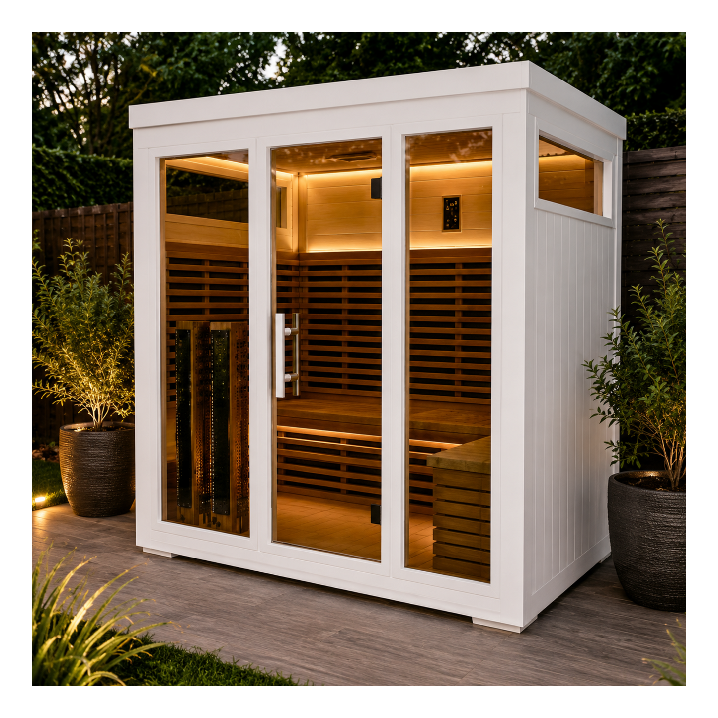 Bella Deluxe 5 Person Outdoor Infrared Sauna