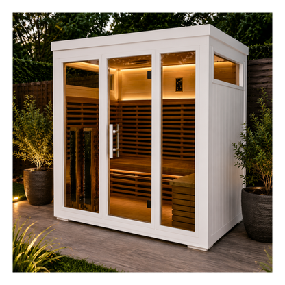 Bella Deluxe 5 Person Outdoor Infrared Sauna
