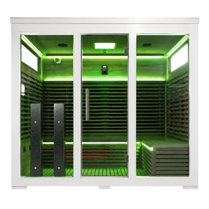 Bella Deluxe 5 Person Outdoor Infrared Sauna