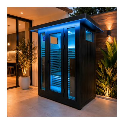 La Mar 2 Person Outdoor Infrared Sauna