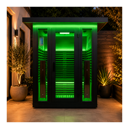 La Mar 2 Person Outdoor Infrared Sauna