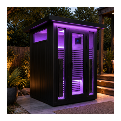 La Mar 2 Person Outdoor Infrared Sauna