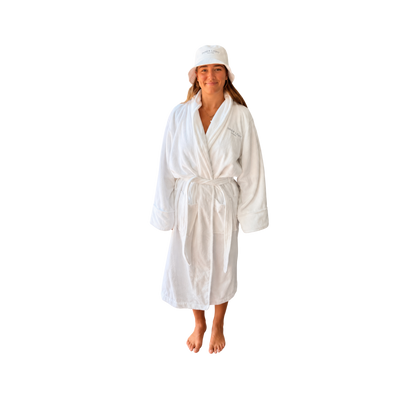 White Plush Robe