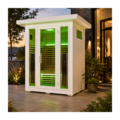 La Mar 2 Person Outdoor Infrared Sauna