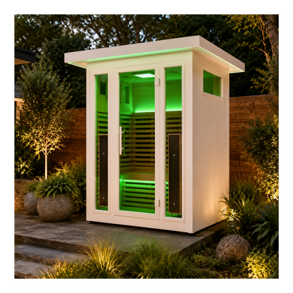 La Mar 2 Person Outdoor Infrared Sauna