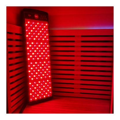 Red Light Panel for Sauna with Tall Stand Included