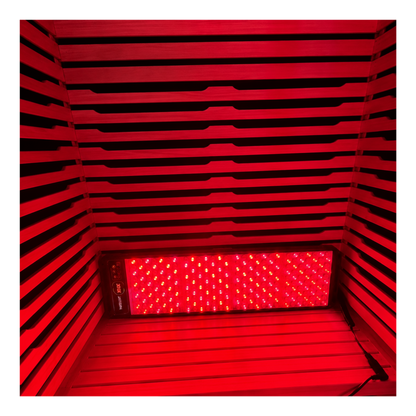 Red Light Panel for Sauna with Tall Stand Included