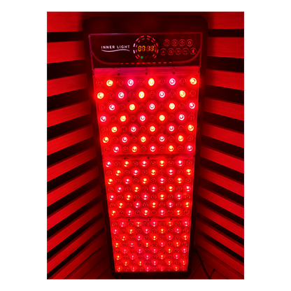 Red Light Panel for Sauna with Tall Stand Included